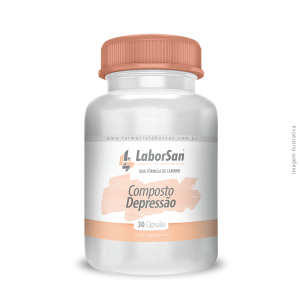 Composto Depressão 30 Cápsulas