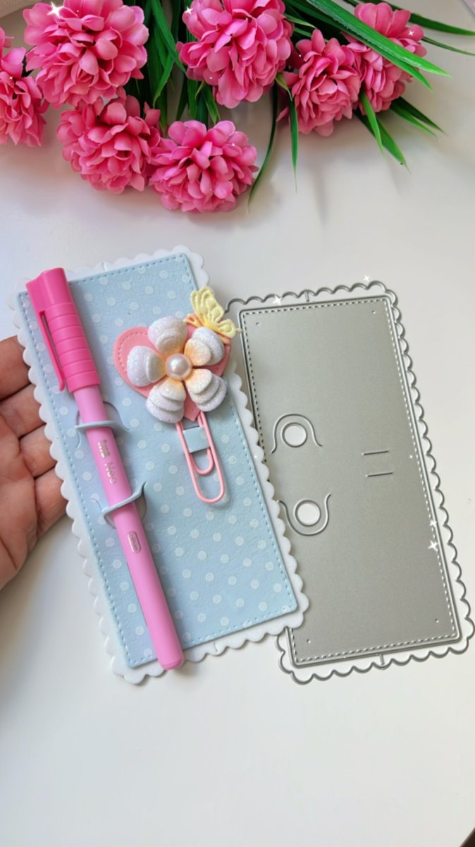 Porta lápis e Clips Escolar