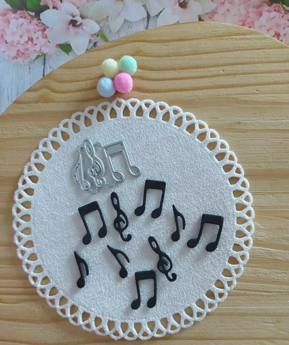 KIT MINI NOTAS MUSICAIS