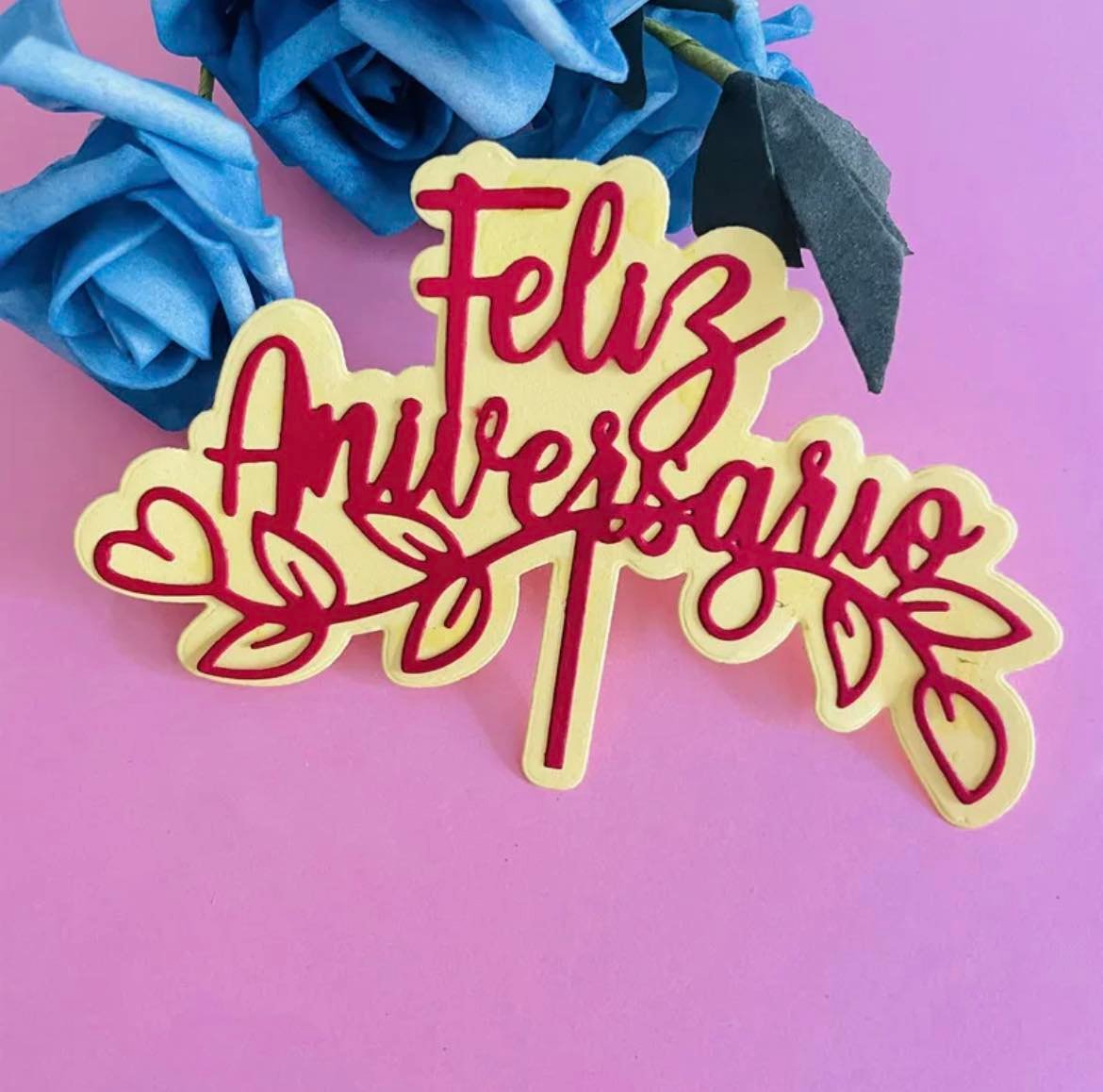 FELIZ ANIVERSÁRIO TOPO BOLO