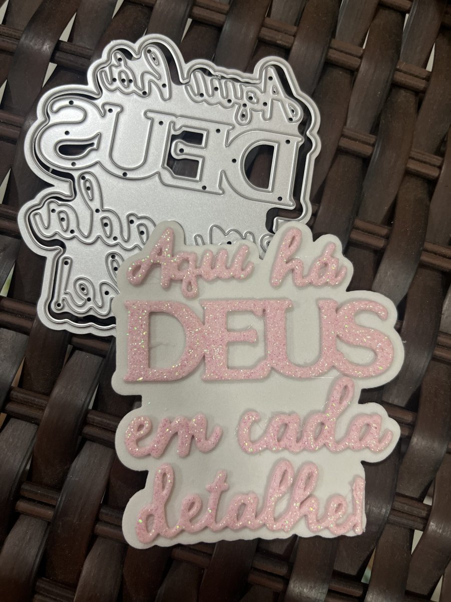 Aqui há DEUS em cada detalhe!