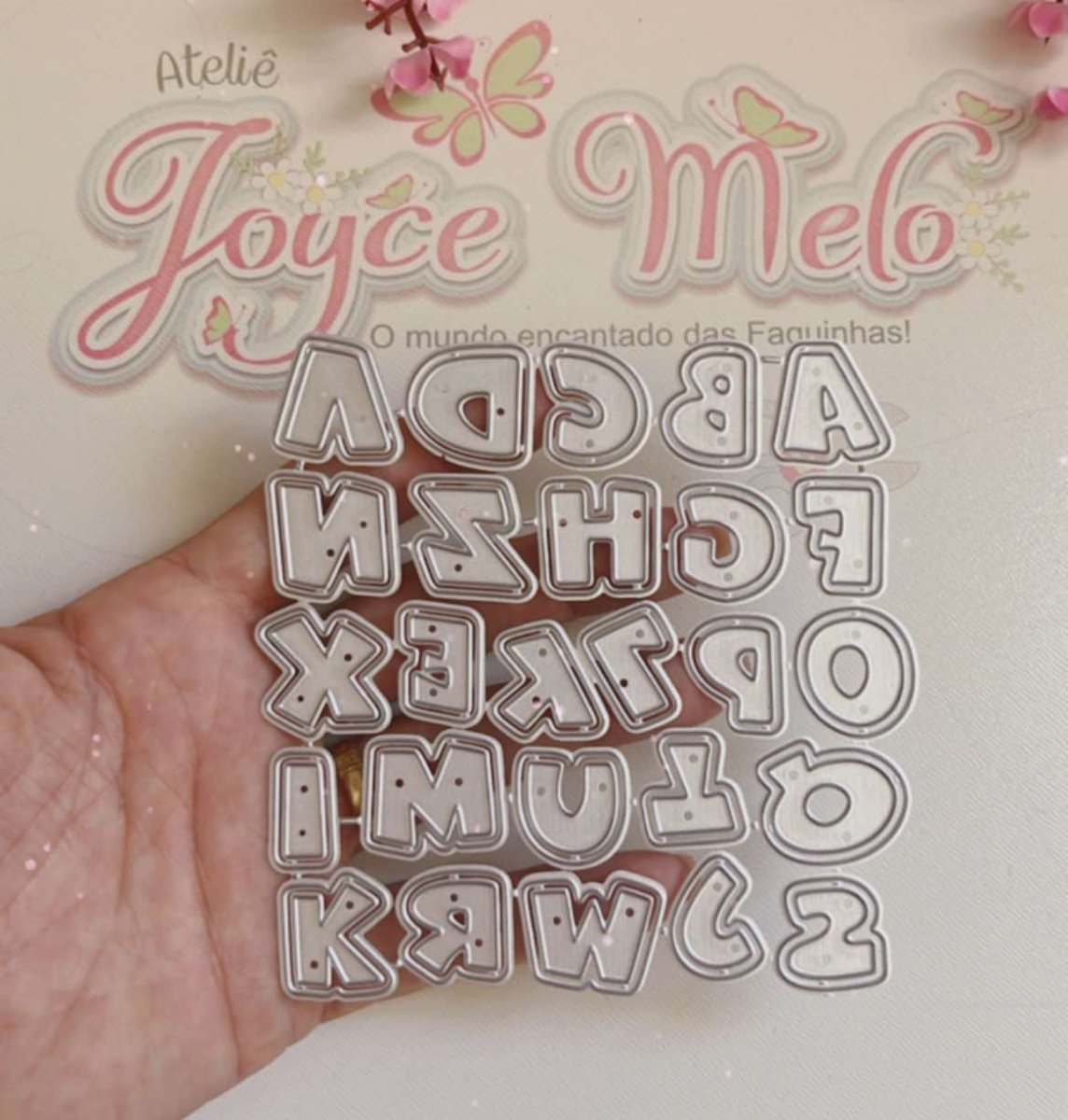 ALFABETO DUPLO 2CM APROX